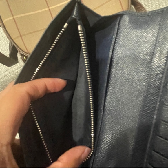 Authentic PRADA Men's Saffiano Leather Bi-Fold Long Wallet- Black - Picture 6 of 14